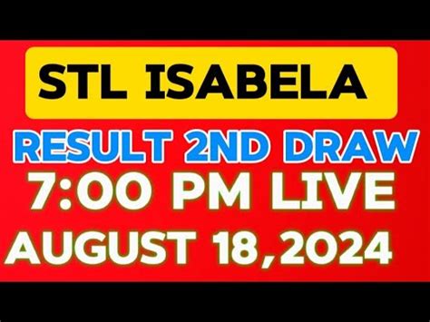 stl isabela result today 7pm
